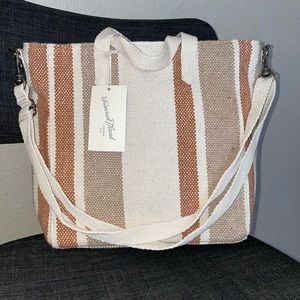 Universal Thread striped bag